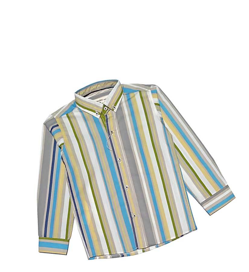 Stylisg Stripe Long Sleeve Casual Shirt-1