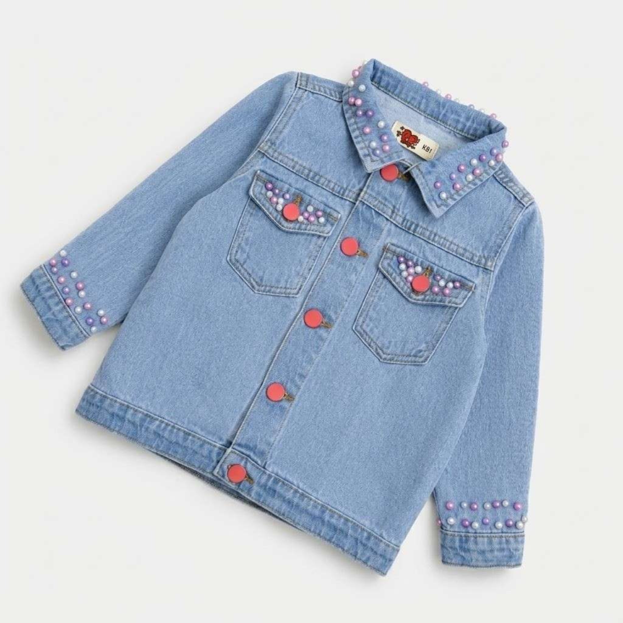 Super Classic Basic Denim Jacket - Sky Blue