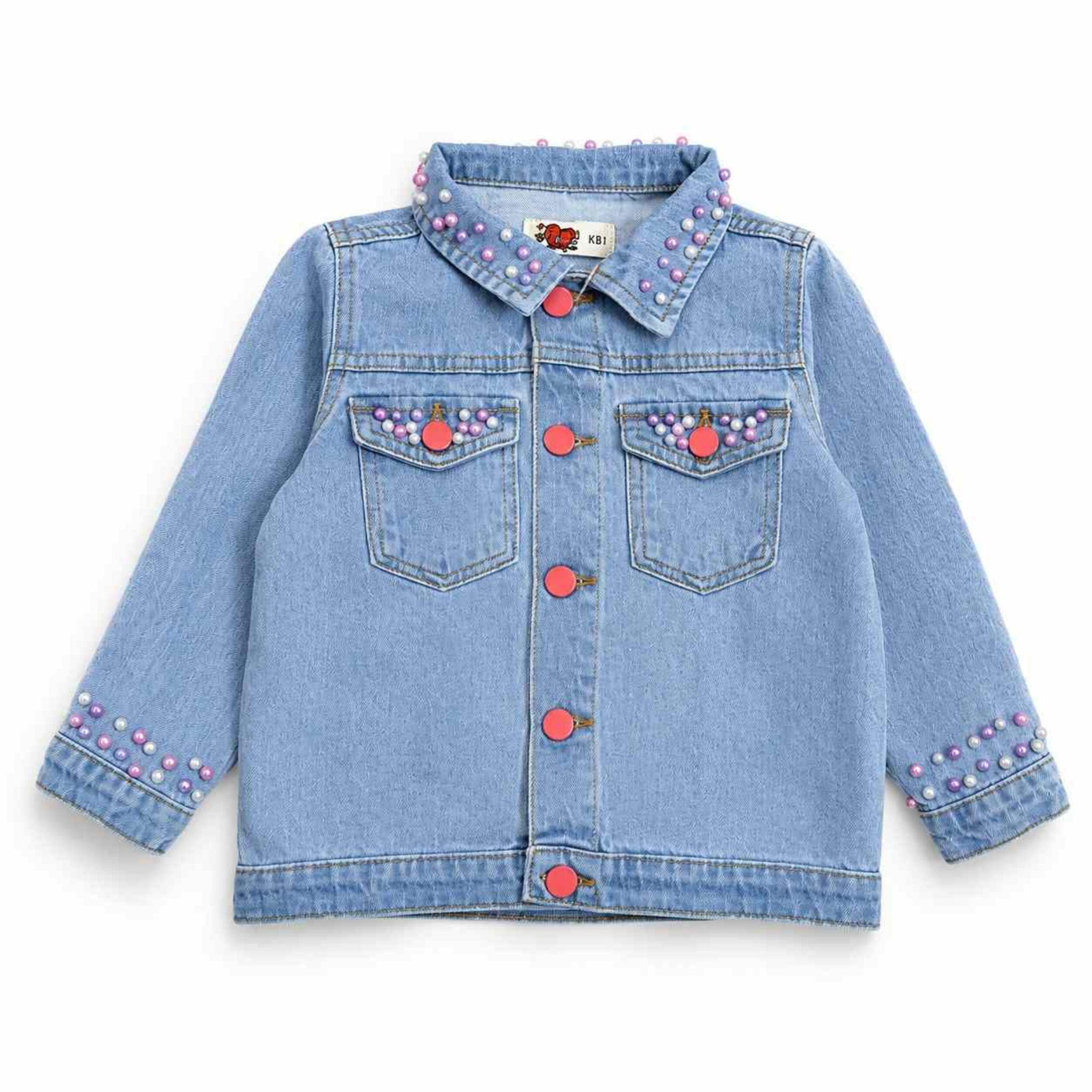 Super Classic Basic Denim Jacket - Sky Blue