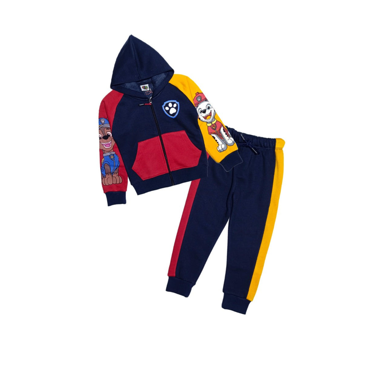 Super Star Premium Hooded Fleece Tracksuit - Navy Blue