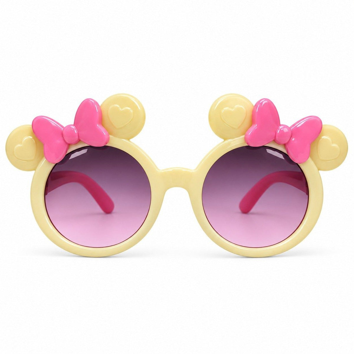 Sweet Minnie Bow & Ears Kids Sunglasses - Cream & Pink