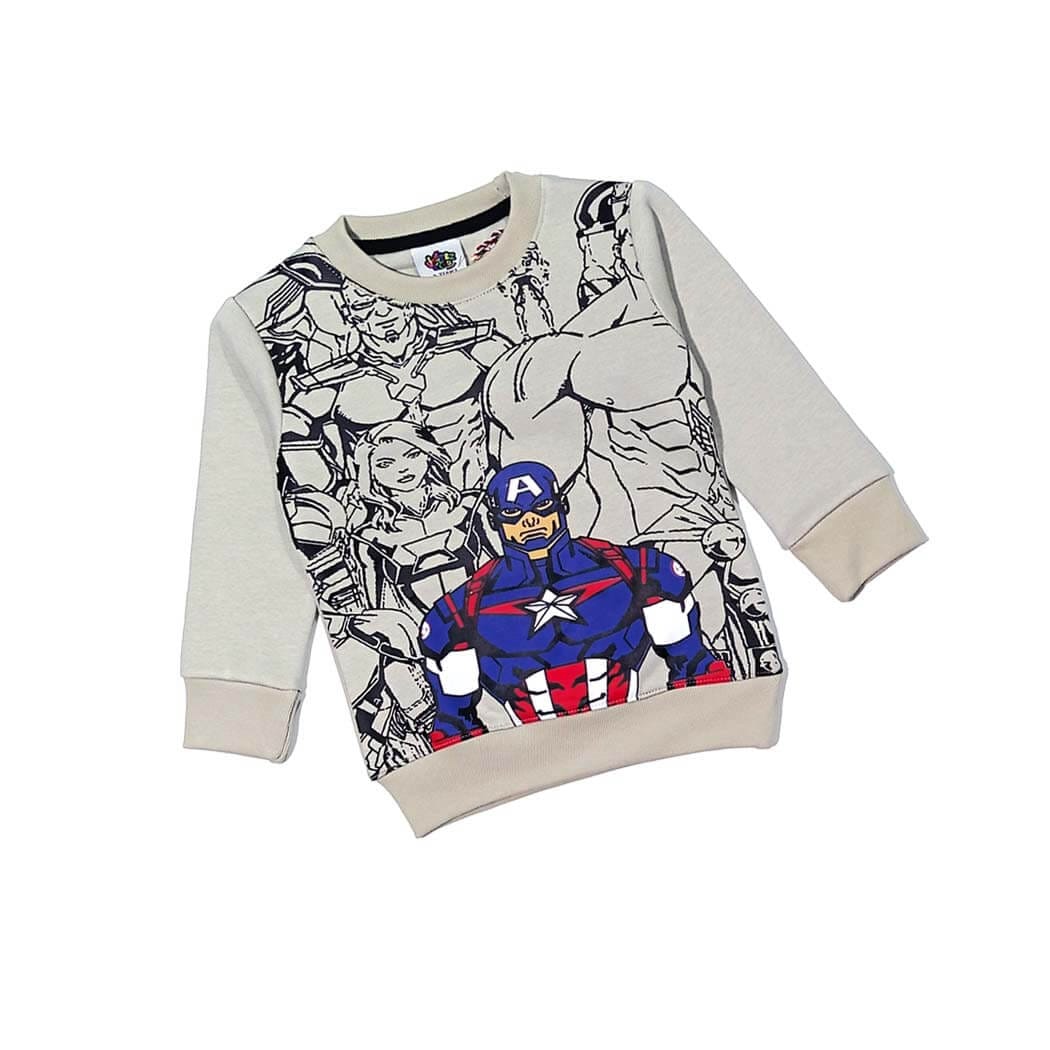 Team A Fleece Sweatshirt - Skin