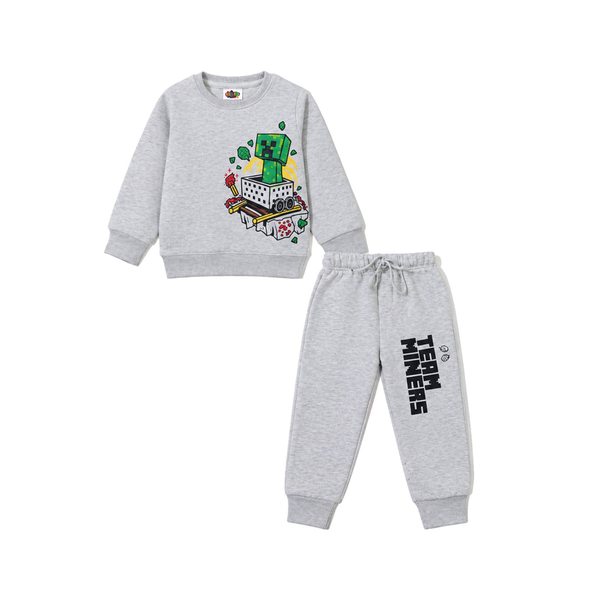 Team Miners Gamer Fleece Tracksuit - Grey