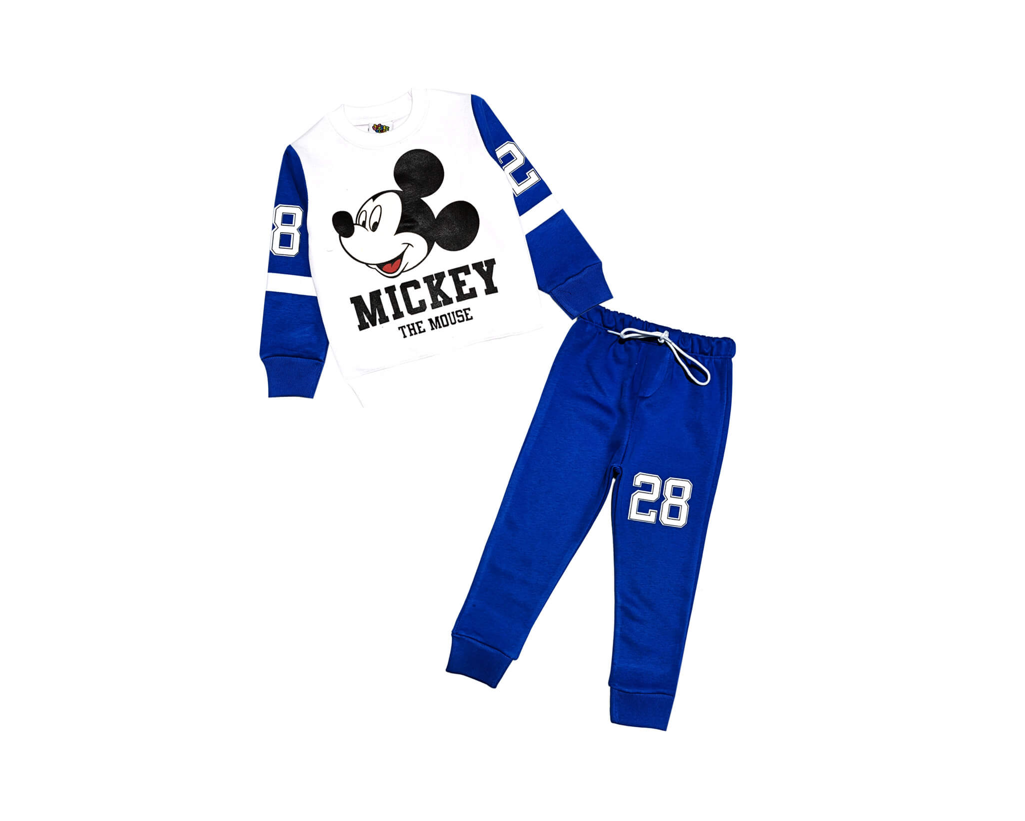 The Mouse 28 Fleece Tracksuit -Royal Blue &amp; White