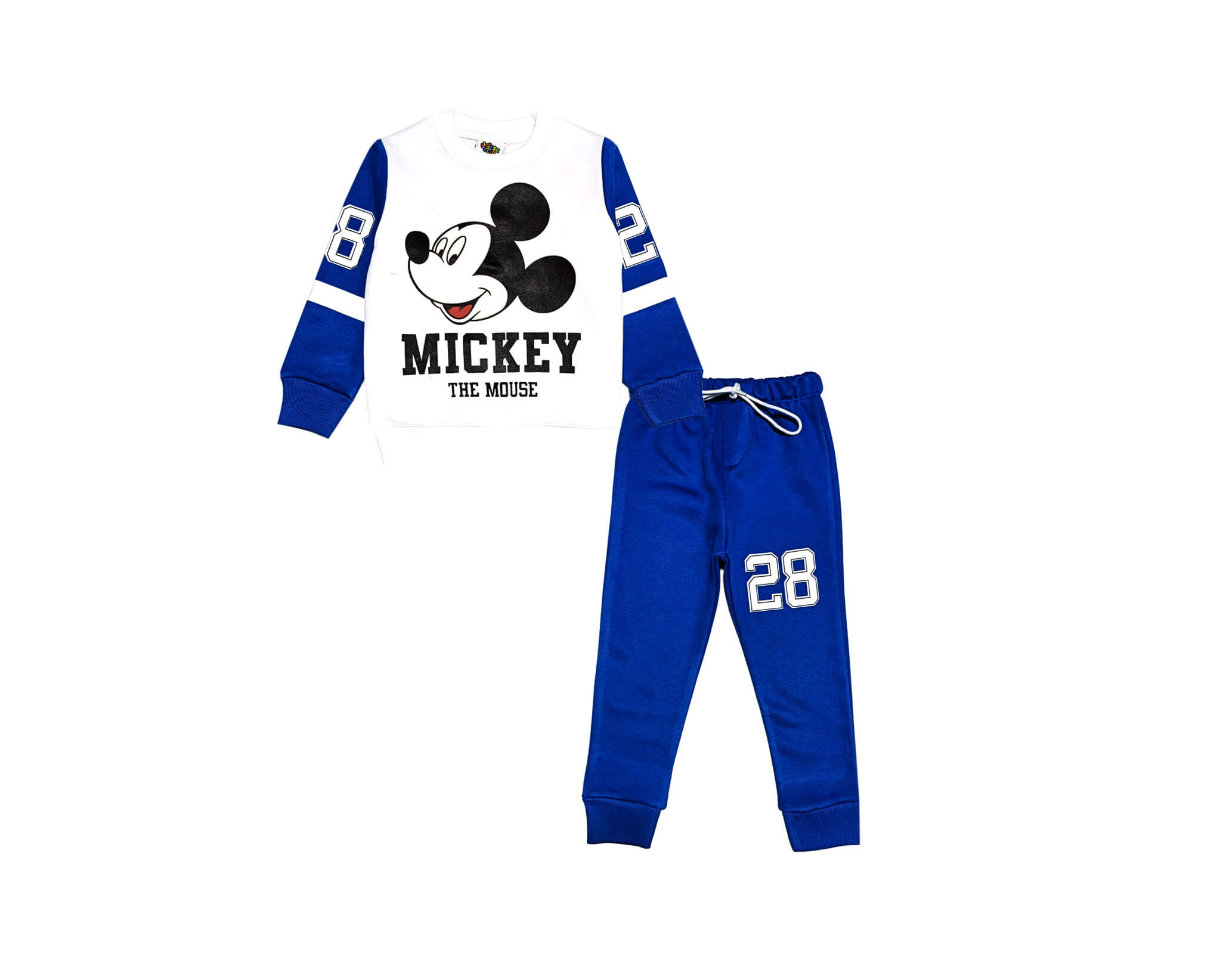 The Mouse 28 Fleece Tracksuit -Royal Blue &amp; White