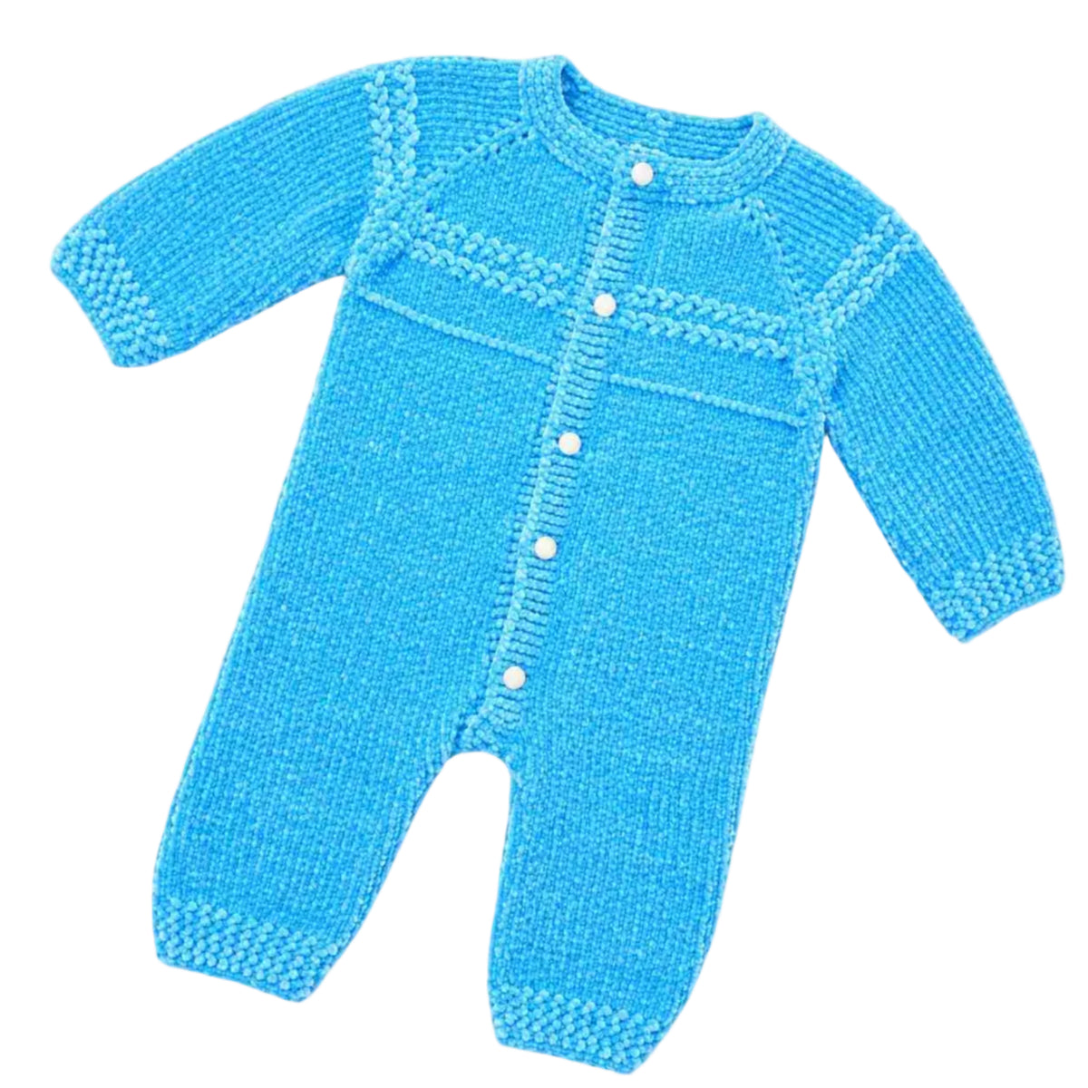 The Azure Cloud Romper –   blue shade air.