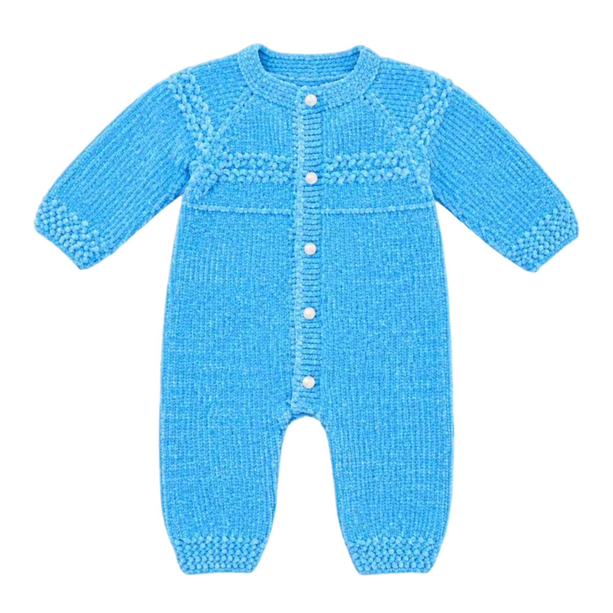 The Azure Cloud Romper –   blue shade air