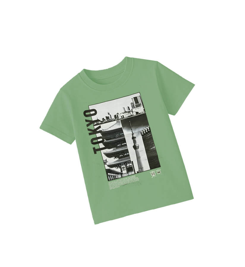 TokyoPrintedTeeShirt-LightGreen_1