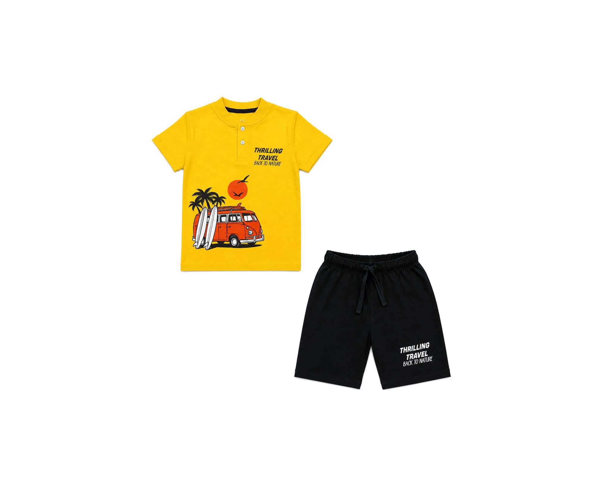 TravelBackToNatureTee_Short-Yellow_Black
