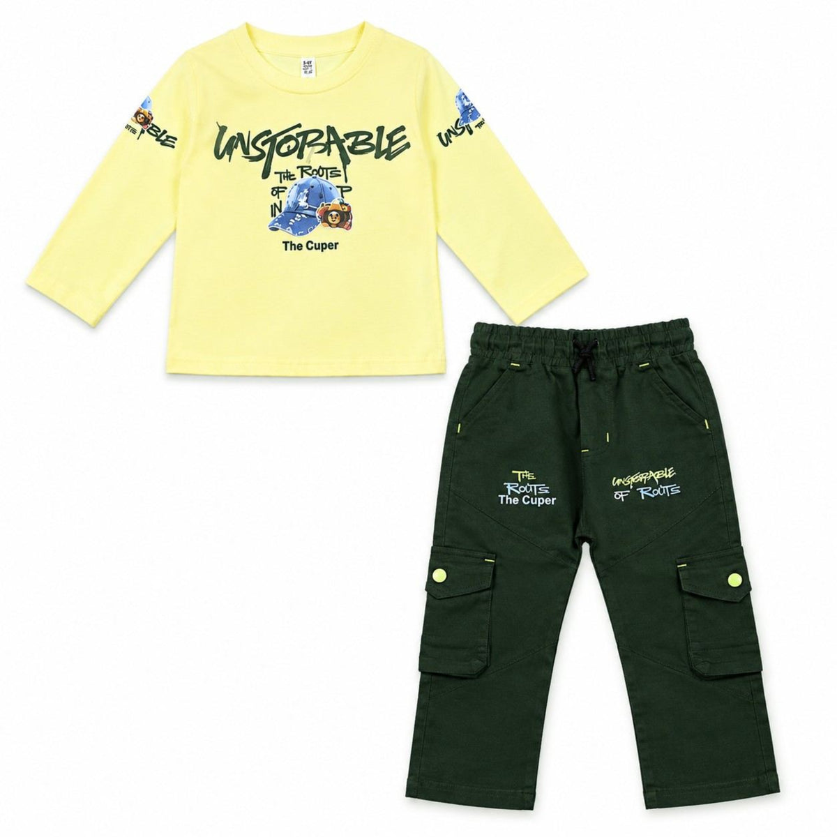 Unstoppable The Roots Of  Caper Fleece Shirt & Trouser