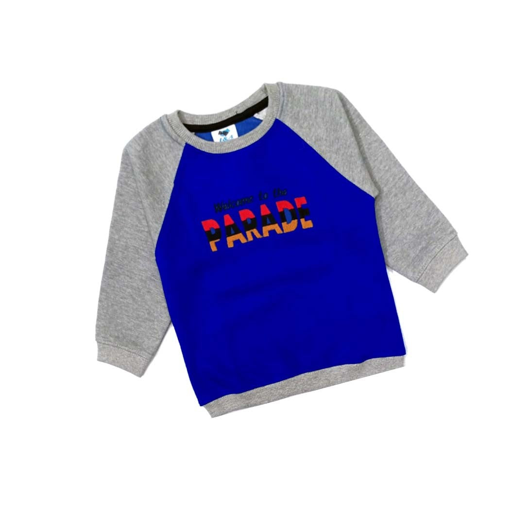 Welcome to the Prd Fleece Sweatshirt - Blue & Grey