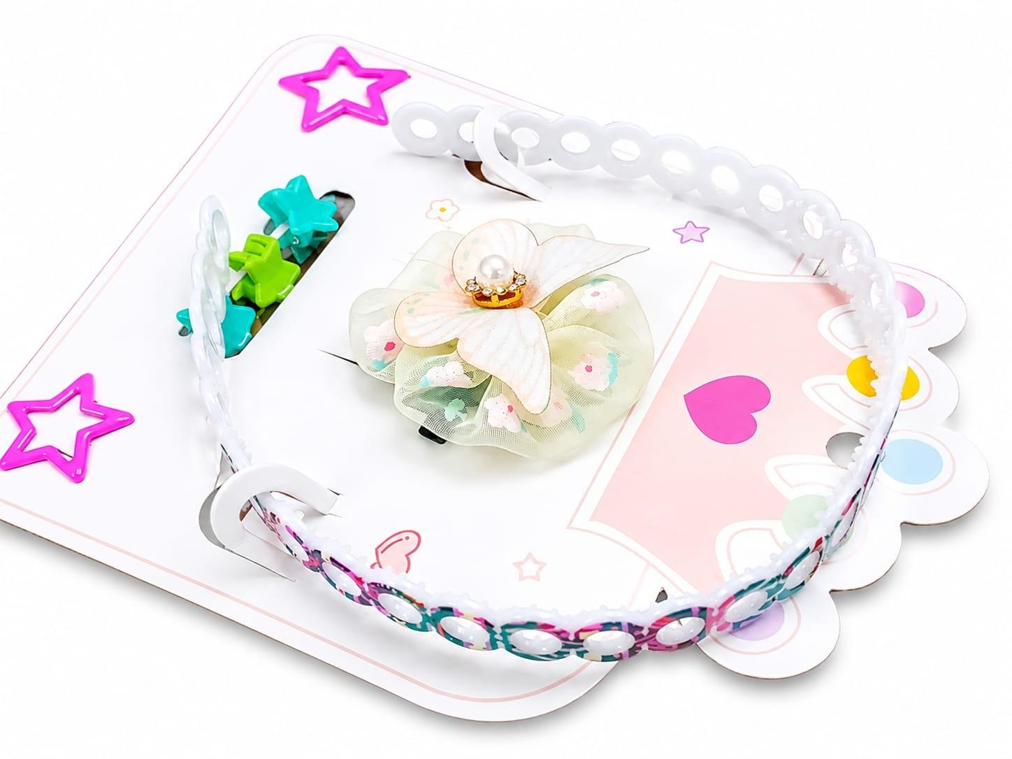 Butterfly Hair Band and Clip Set