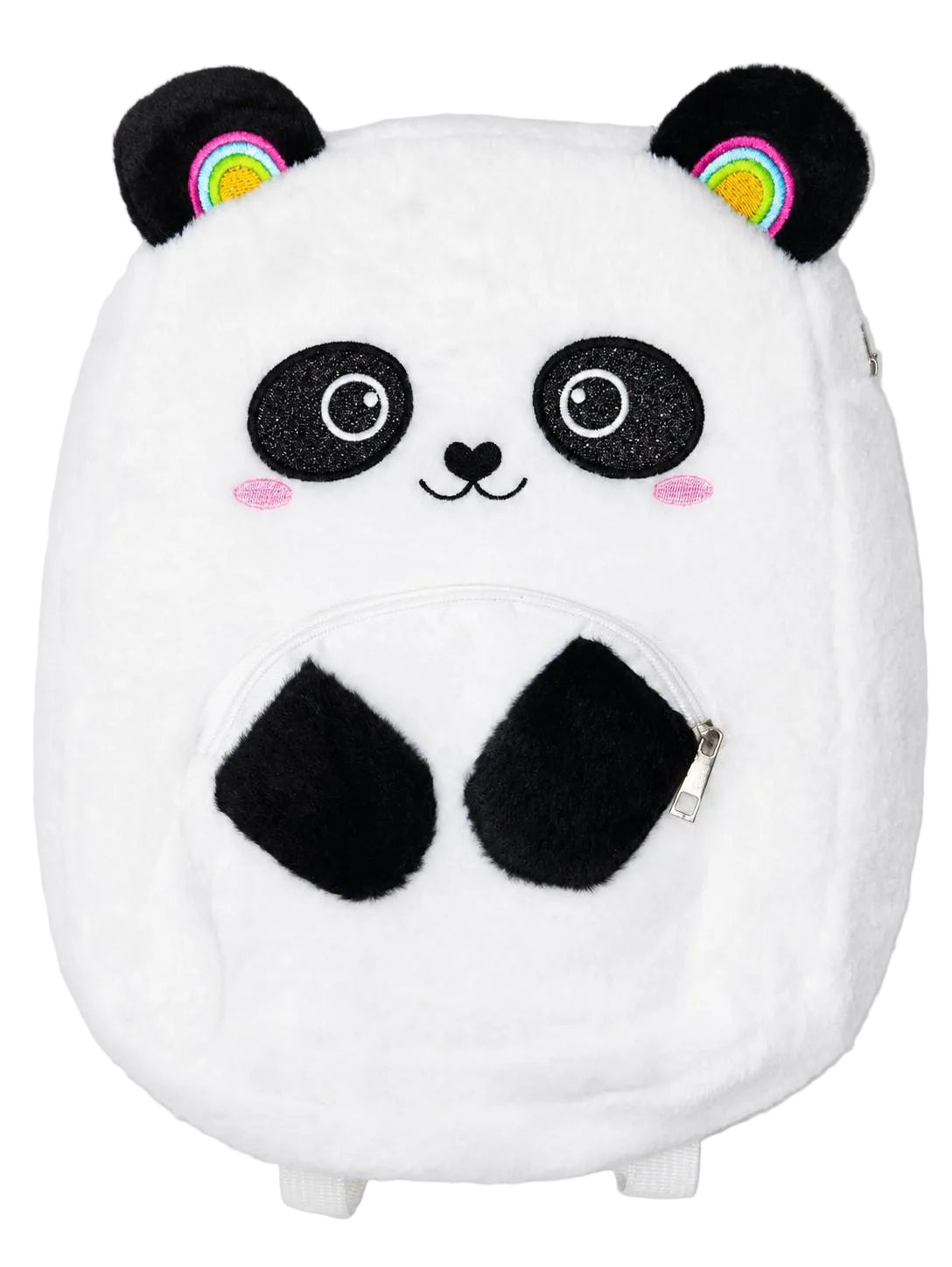 White Cute Panda Kids Bag - White