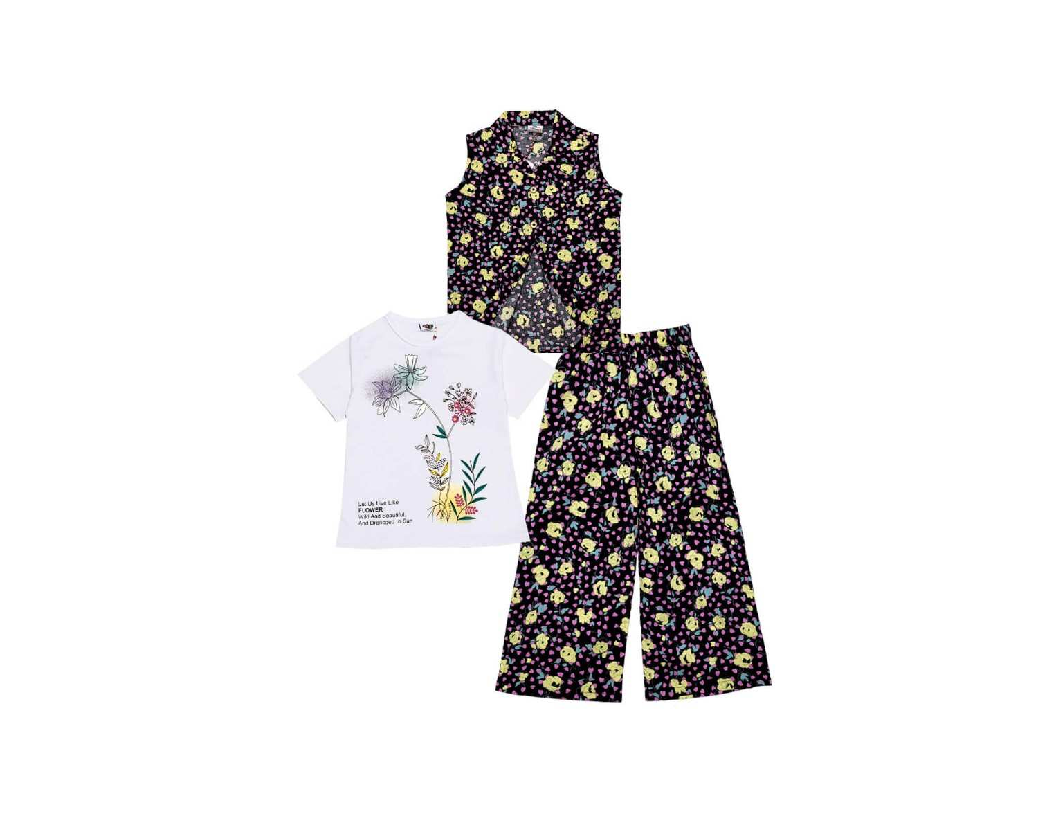 Wild_BeautifulFlowers3PcFlapperTrouser-Yellow_Black