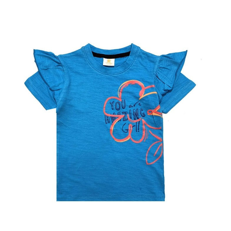 YouAreAmazingGirlFrillTeeShirt-Frozi