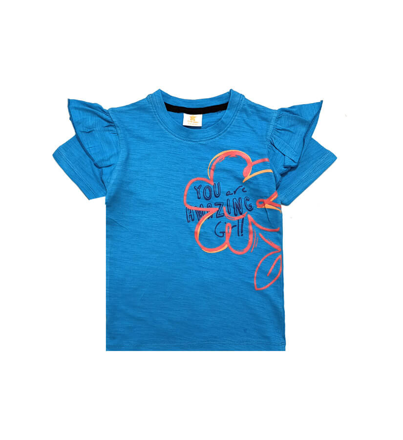 YouAreAmazingGirlFrillTeeShirt-Frozi