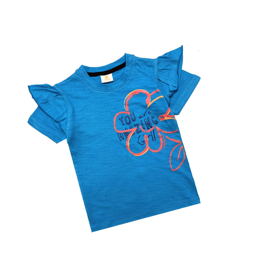 YouAreAmazingGirlFrillTeeShirt-Frozi_1
