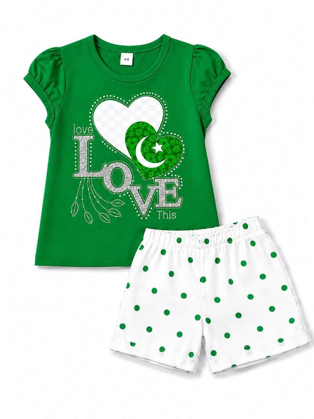 Love This Pakistani Flag Set For Girls