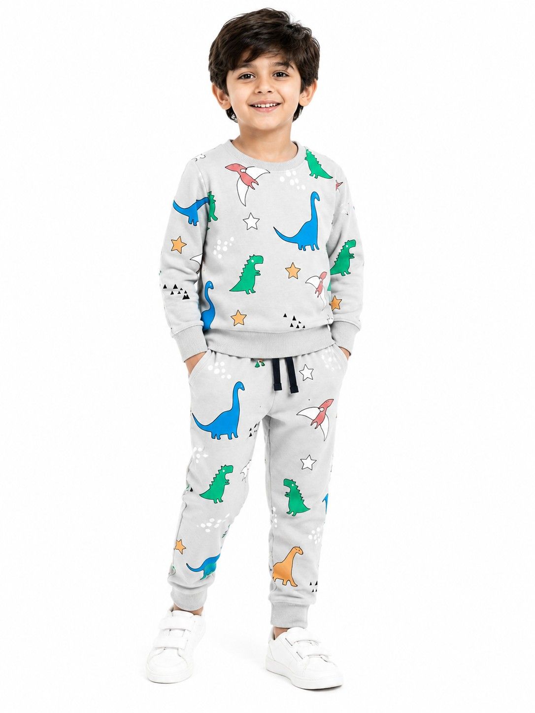 Safari Animal Fleece Tracksuit - Skin