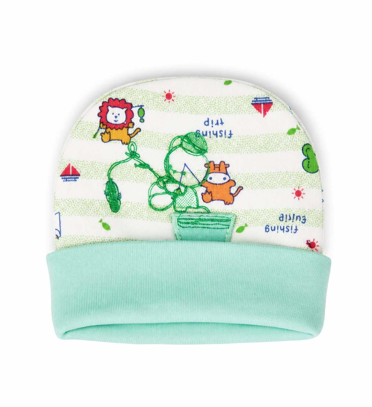 Fishing Trip Printed Baby Cap