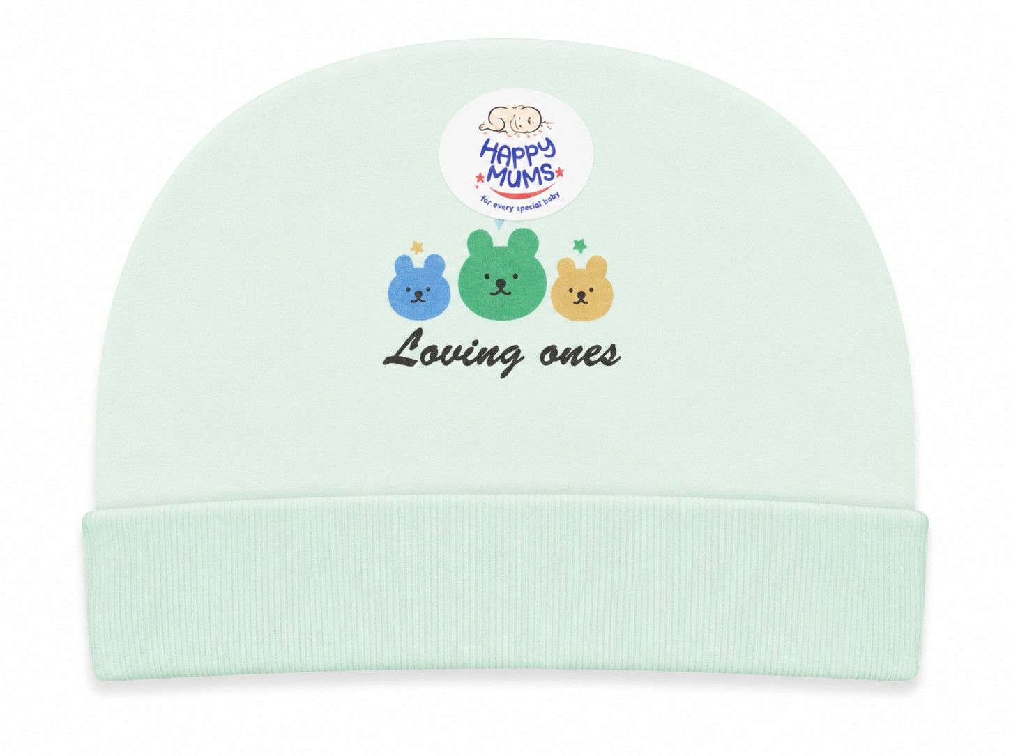 Cartoon Friends Newborn Baby Cap