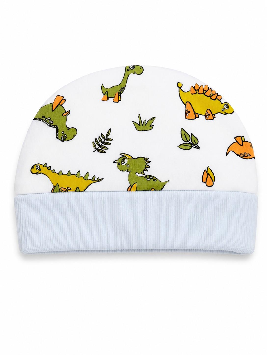Dinosaur Print Newborn Baby Cap