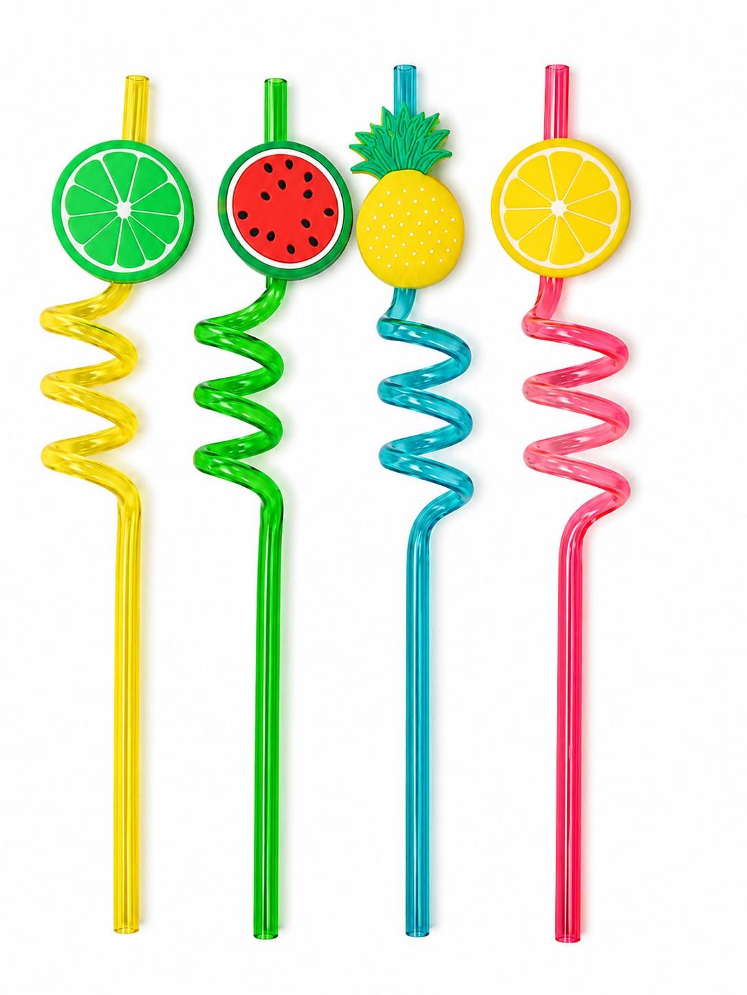 Fruit Spiral Straw