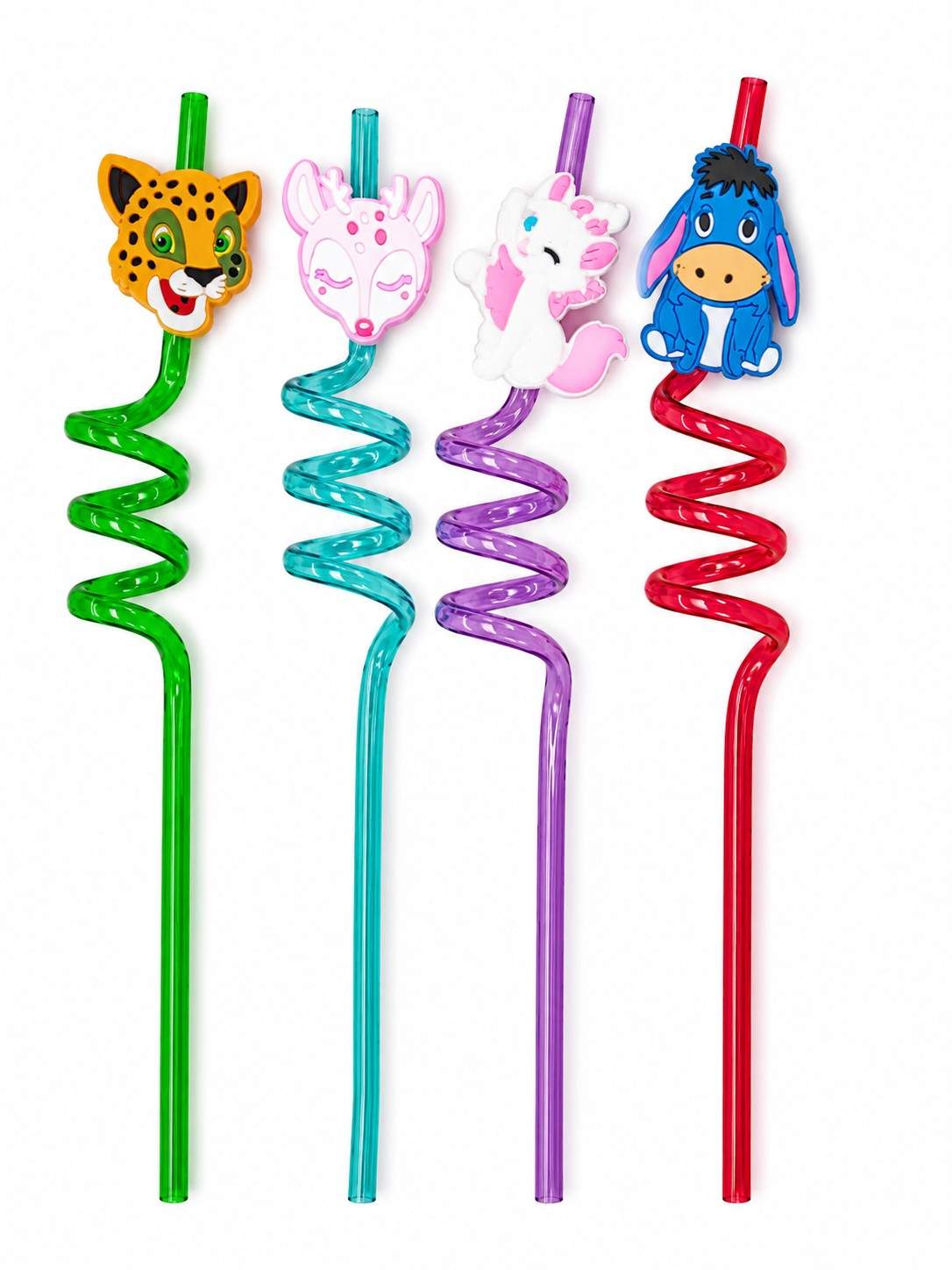 Animal Spiral Straw