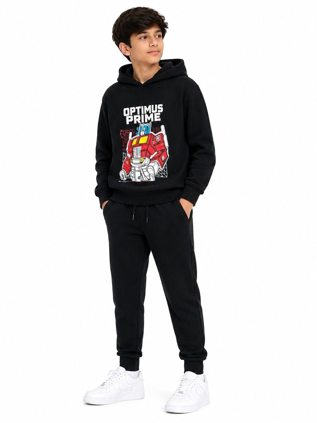 OP Prime Hoodie Fleece Tracksuit - Black