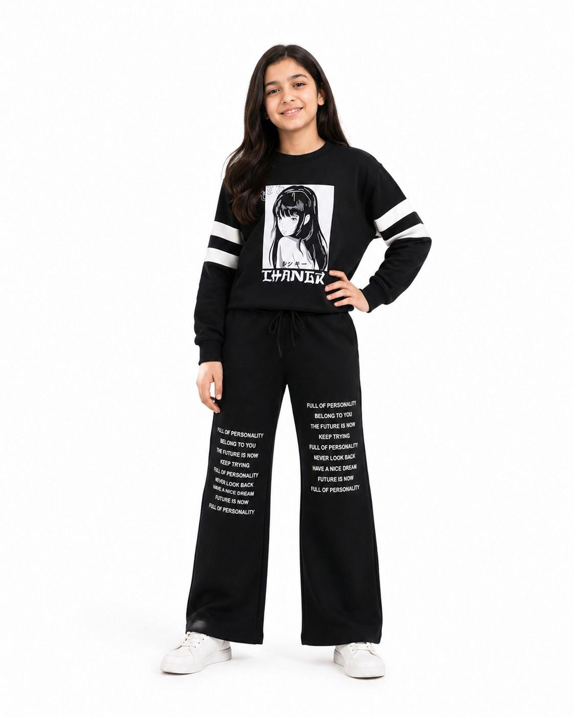 Game Changer Fleece Tracksuit -Black