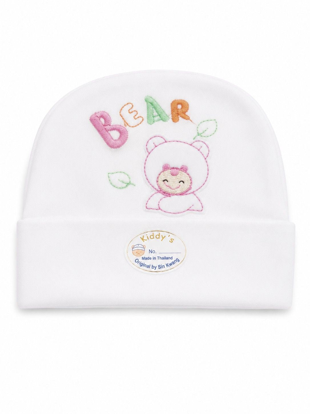 Baby Bear Embroidered Cap