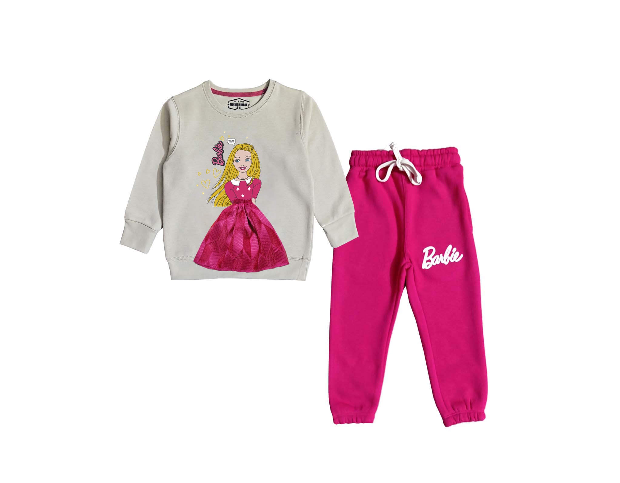 Make to Day Awesome Barbie Tracksuit - Skin &amp; Pink