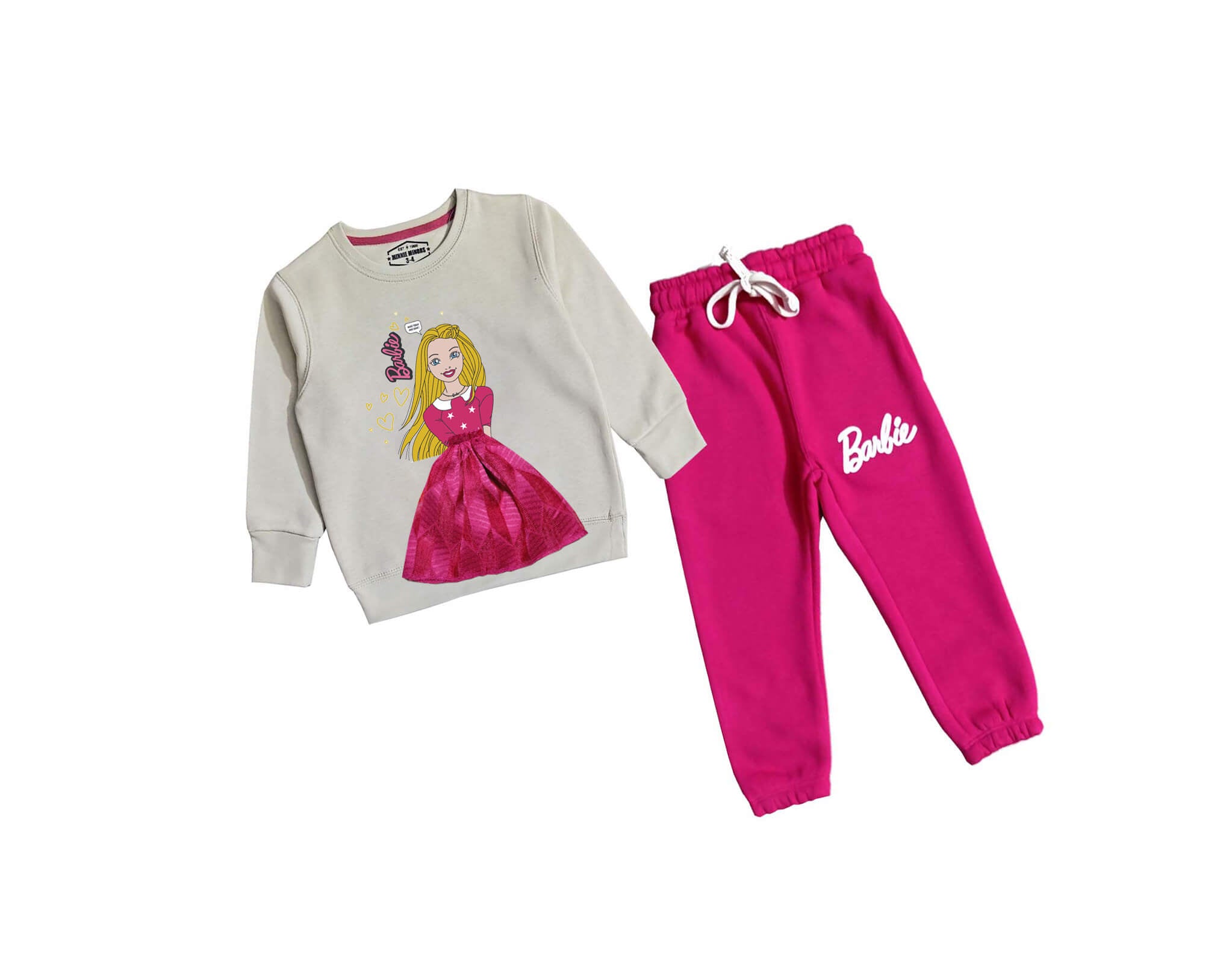Make to Day Awesome Barbie Tracksuit - Skin &amp; Pink