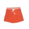 Orange Strong Rib Terry Shorts Front