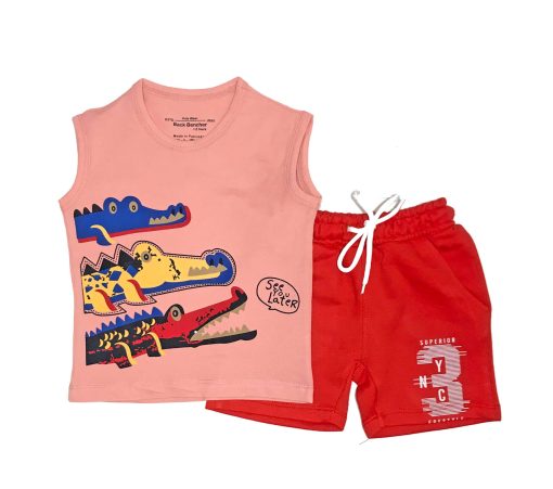 Crocodile Tee _ shorts