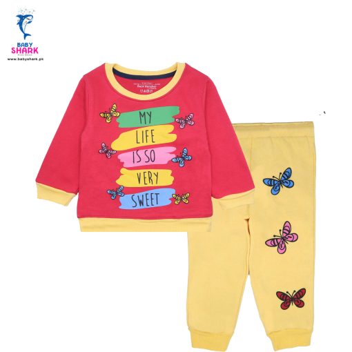 My Life Is So very Sweet Fleece Tracksuit