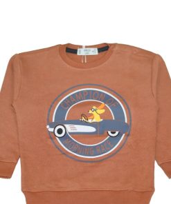Champion Car Race Terry Sweatshirt - Rust