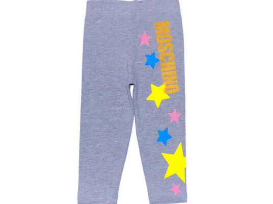 Moschino Stars Tights - Grey