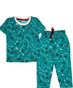 Shining Stars Tee & Trouser-Green