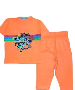 Team Work Tee & Trouser – Orange
