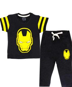 Ironman Tee & Trouser - Charcoal