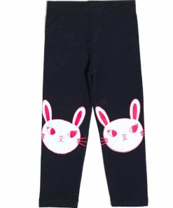 Notty Kitty Face Tights - Black