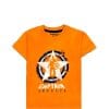 Captain America Star Tee Shirt - Orange