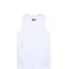 Boys Soft Cotton Vest - White