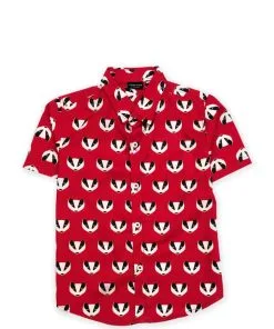 Raccoon Formal Shirt - Red