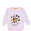 Brave Spirit Sweatshirt - Soft Purple