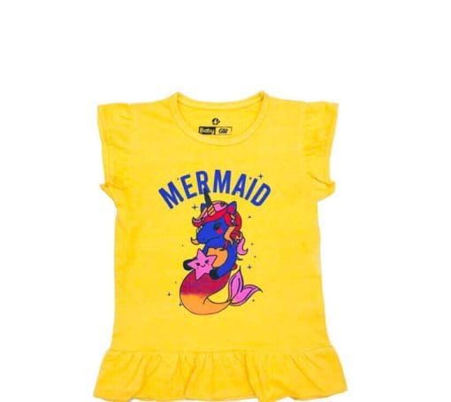 MEMAID UNICORN Tee Shirt - Yellow