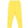Mid Season Cotton Rib Tights - Yellow