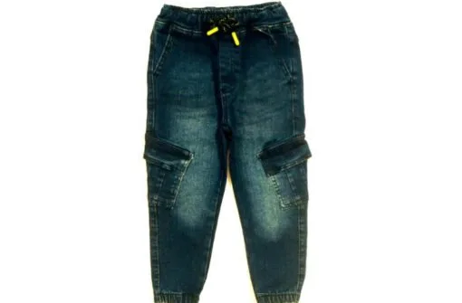 Cargo Six Pocket Denim Pant - Vintage Green