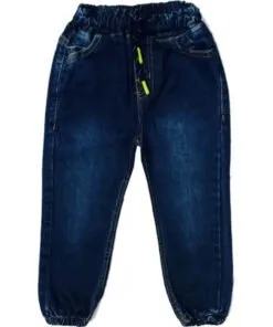 Classic Joggers Denim Pent – Dark Blue